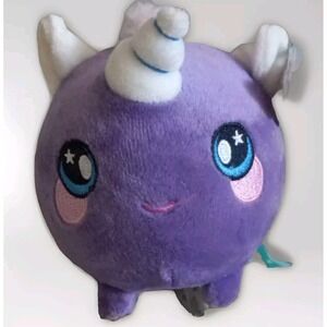3.5" Kate The Unicorn Squeezamals Plush Stuffed Animal NWT‎